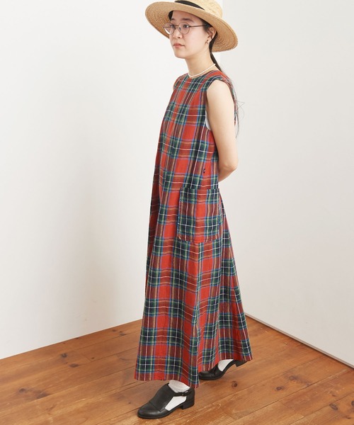 fig London（フィグロンドン）の「○Alice check dress（ワンピース