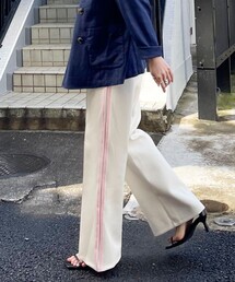 fredy emue | サイドライントラックパンツ(その他パンツ)