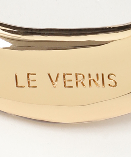 LE VERNIS（ル・ベルニ）の「《WEB限定追加》LE VERNIS/ルベル二 POIRE BOX BAG 2（ショルダーバッグ・レディース・ベージュ/ブラック・FREE）」の6枚目の写真