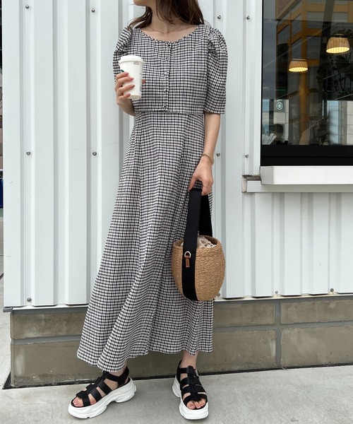 one after another NICE CLAUP(ワンアフターアナザーナイスクラップ)の「マルチウェイセットワンピース【ZOZO限定商品】(ワンピース・レディース・オフホワイト/ブラック系その他/ブラック/ピンク系その他/ネイビー・FREE)」の6枚目の写真