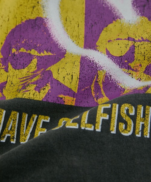 VIS（ビス）の「90’SヴィンテージライクツアーTシャツ（Tシャツ/カットソー・レディース・チャコールグレー/ホワイト・FREE）」の16枚目の写真