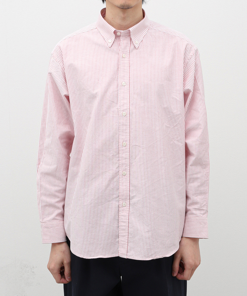 IKE BEHAR アイクベーハー オックスフォードBDシャツ S 未使用超美品 USA製 IKE BEHAR ⁄ アイクベーハーBD OXFORD