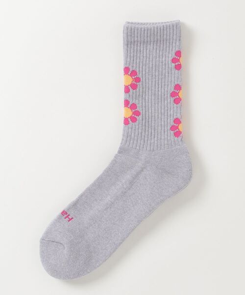 ROSTER SOX（ロスターソックス）の「ROSTER SOX/ロスターソックス  PEACE SOCKS メンズ レディース（ソックス/靴下・メンズ・ブルー/グレー/ホワイト・2/1）」の2枚目の写真