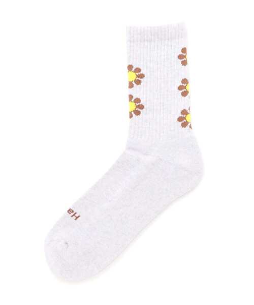 ROSTER SOX（ロスターソックス）の「ROSTER SOX/ロスターソックス  PEACE SOCKS メンズ レディース（ソックス/靴下・メンズ・ブルー/グレー/ホワイト・2/1）」の4枚目の写真