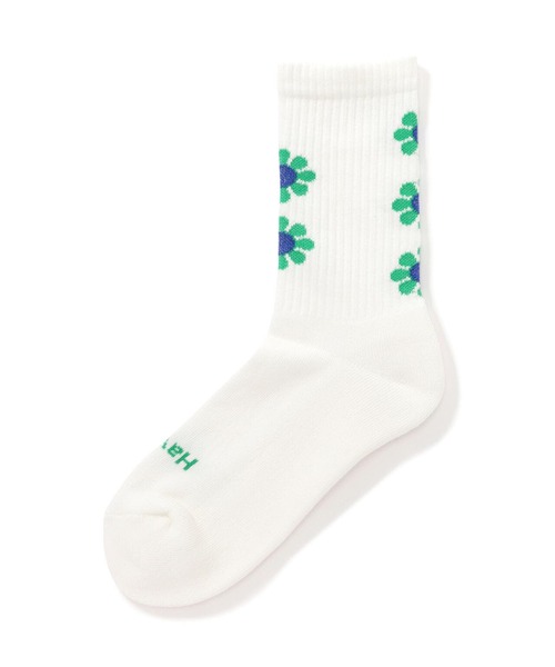 ROSTER SOX（ロスターソックス）の「ROSTER SOX/ロスターソックス  PEACE SOCKS メンズ レディース（ソックス/靴下・メンズ・ブルー/グレー/ホワイト・2/1）」の5枚目の写真