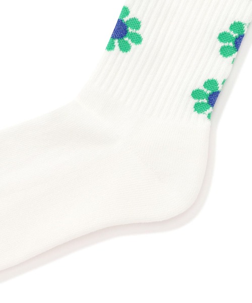 ROSTER SOX（ロスターソックス）の「ROSTER SOX/ロスターソックス  PEACE SOCKS メンズ レディース（ソックス/靴下・メンズ・ブルー/グレー/ホワイト・2/1）」の6枚目の写真