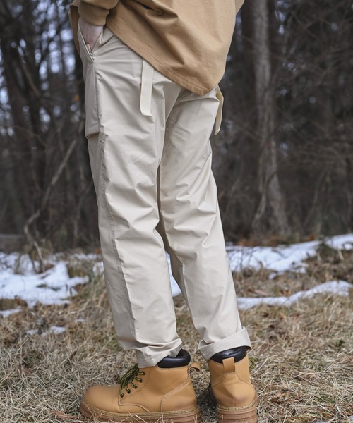 S'more(スモア)の「Stretch deep pocket pants ( ストレッチディープポケットパンツ )(カーゴパンツ・レディース・カーキ/ベージュ・SMALL/LARGE/X-LARGE/MEDIUM)」の4枚目の写真