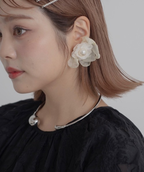 JUMELLE（ジュメロ）の「drop gold choker（チョーカー・レディース・シルバー/ゴールド・FREE）」の2枚目の写真