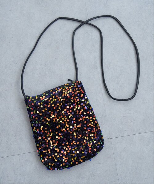 VENCEEXCHANGE（ヴァンスエクスチェンジ）の「スパンコールフラットショルダーバッグ（ショルダーバッグ・レディース・ブラウン/その他2/シルバー/ブラック・FREE）」の9枚目の写真