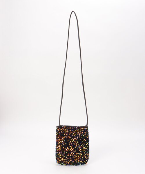 VENCEEXCHANGE（ヴァンスエクスチェンジ）の「スパンコールフラットショルダーバッグ（ショルダーバッグ・レディース・ブラウン/その他2/シルバー/ブラック・FREE）」の10枚目の写真