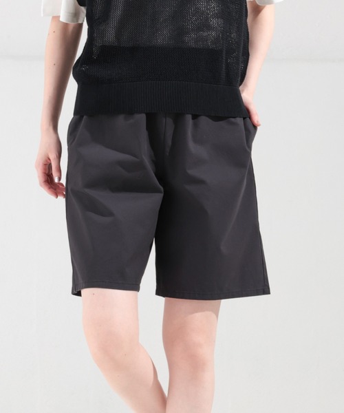 Honeys（ハニーズ）の「イージーハーフパンツ（その他パンツ・レディース・カーキ/ブラック/アイボリー/ブラウン/ベージュ/スミクロ・M/S/SS/LL/L）」の2枚目の写真