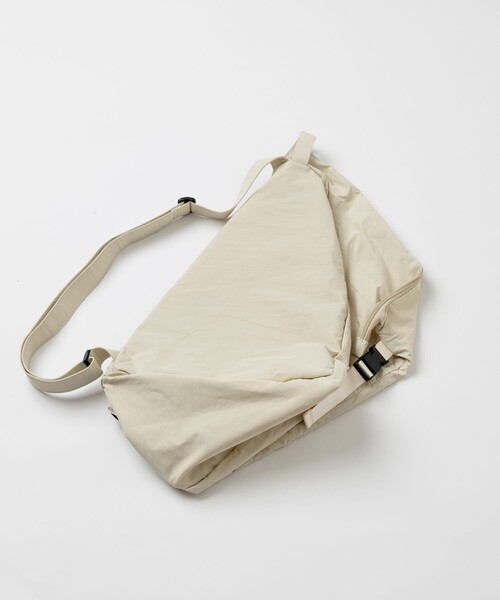 FREAK'S STORE（フリークスストア）の「FREAK’S STORE/フリークスストア Shoulder BAG/コットンナイロン ショルダーバック（ショルダーバッグ・メンズ・オリーブ/ブラック/オフホワイト・ﾌﾘ-）」の15枚目の写真