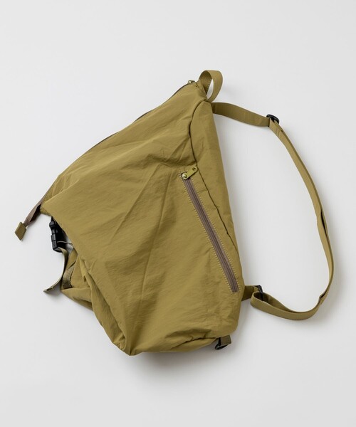 FREAK'S STORE（フリークスストア）の「FREAK’S STORE/フリークスストア Shoulder BAG/コットンナイロン ショルダーバック（ショルダーバッグ・メンズ・オリーブ/ブラック/オフホワイト・ﾌﾘ-）」の18枚目の写真