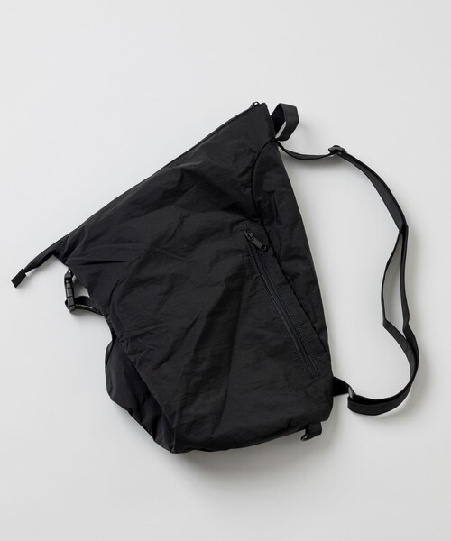 FREAK'S STORE（フリークスストア）の「FREAK’S STORE/フリークスストア Shoulder BAG/コットンナイロン ショルダーバック（ショルダーバッグ・メンズ・オリーブ/ブラック/オフホワイト・ﾌﾘ-）」の19枚目の写真