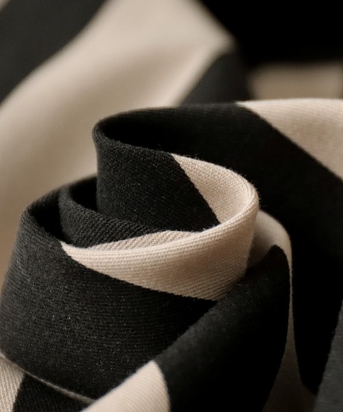 antiqua（アンティカ）の「ストライプワンピース（ワンピース・キッズ・ブラック・160/150/140/130）」の6枚目の写真