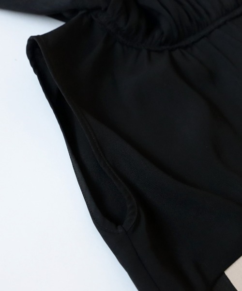 antiqua（アンティカ）の「ストライプワンピース（ワンピース・キッズ・ブラック・160/150/140/130）」の12枚目の写真