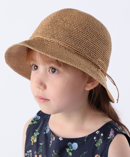 SHIPS（シップス）の「SHIPS KIDS:ガール ペーパー ハット（ハット・キッズ・ベージュ系その他・SMALL/MEDIUM/LARGE）」の2枚目の写真