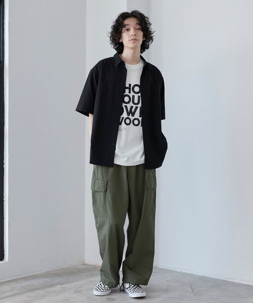 coen(コーエン)の「【C.Mt】FUNCTION MESH SHIRT(シャツ/ブラウス・メンズ・ブラック/ネイビー/ダークグレー・S/M/L/XL)」の5枚目の写真