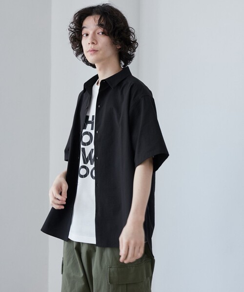 coen(コーエン)の「【C.Mt】FUNCTION MESH SHIRT(シャツ/ブラウス・メンズ・ブラック/ネイビー/ダークグレー・S/M/L/XL)」の6枚目の写真