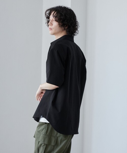 coen(コーエン)の「【C.Mt】FUNCTION MESH SHIRT(シャツ/ブラウス・メンズ・ブラック/ネイビー/ダークグレー・S/M/L/XL)」の8枚目の写真