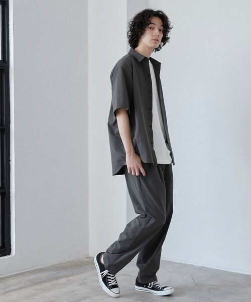 coen(コーエン)の「【C.Mt】FUNCTION MESH SHIRT(シャツ/ブラウス・メンズ・ブラック/ネイビー/ダークグレー・S/M/L/XL)」の12枚目の写真