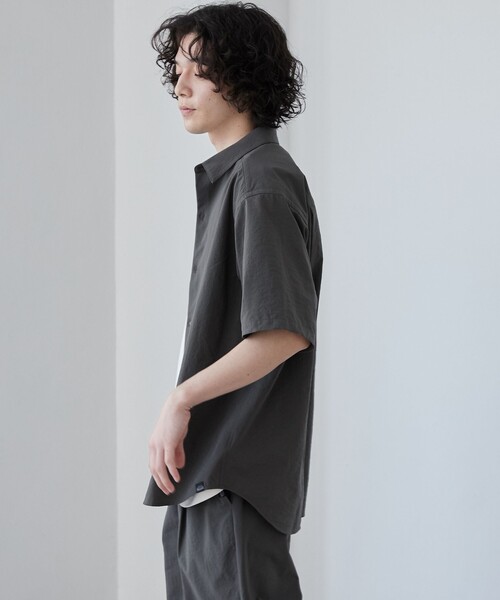 coen(コーエン)の「【C.Mt】FUNCTION MESH SHIRT(シャツ/ブラウス・メンズ・ブラック/ネイビー/ダークグレー・S/M/L/XL)」の13枚目の写真
