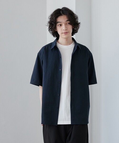 coen(コーエン)の「【C.Mt】FUNCTION MESH SHIRT(シャツ/ブラウス・メンズ・ブラック/ネイビー/ダークグレー・S/M/L/XL)」の18枚目の写真