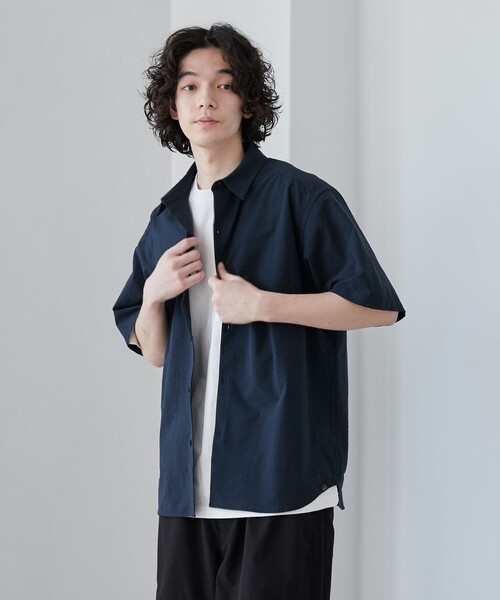 coen(コーエン)の「【C.Mt】FUNCTION MESH SHIRT(シャツ/ブラウス・メンズ・ブラック/ネイビー/ダークグレー・S/M/L/XL)」の20枚目の写真