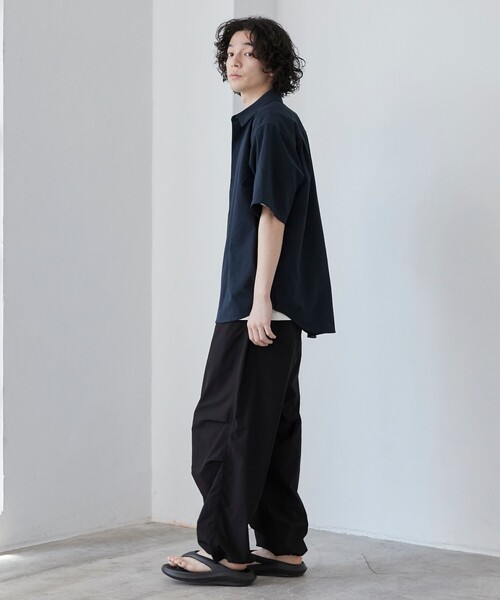coen(コーエン)の「【C.Mt】FUNCTION MESH SHIRT(シャツ/ブラウス・メンズ・ブラック/ネイビー/ダークグレー・S/M/L/XL)」の21枚目の写真