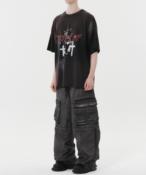 [RONRON] WIDE DENIM パンツ★新作・24AW★韓国ファッション★ WIDE DENIM PANTS LIGHT BLUE - RONRON 론론