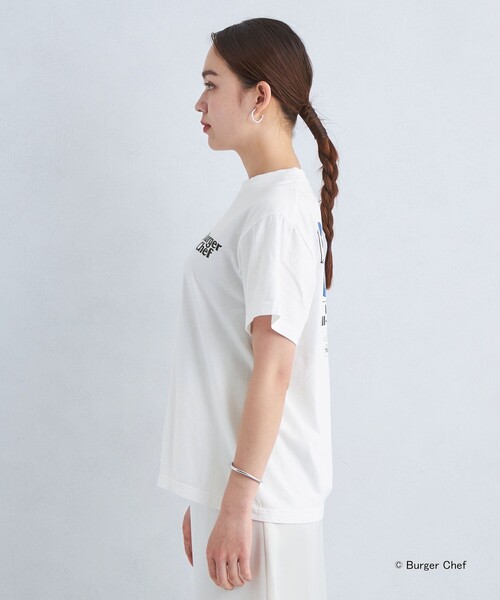 GOOD ROCK SPEED(グッドロックスピード)の「【別注】<GOOD ROCK SPEED>Burger Chef ショートスリーブ Tシャツ(Tシャツ/カットソー・レディース・ブラック/オフホワイト/ワインレッド・FREE)」の17枚目の写真