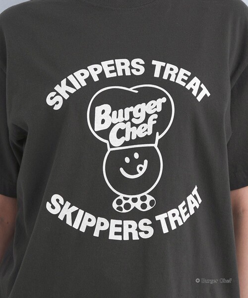 GOOD ROCK SPEED(グッドロックスピード)の「【別注】<GOOD ROCK SPEED>Burger Chef ショートスリーブ Tシャツ(Tシャツ/カットソー・レディース・ブラック/オフホワイト/ワインレッド・FREE)」の13枚目の写真