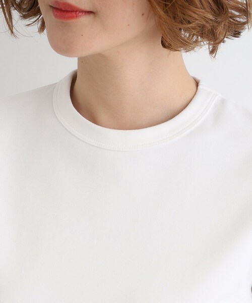 Lee(リー)の「<Lee×grove(別注色あり)> COMPACT FIT LOGO T-SHIRT(Tシャツ/カットソー・レディース・ベビーピンク/ダークグレー/ホワイト・02/03)」の19枚目の写真