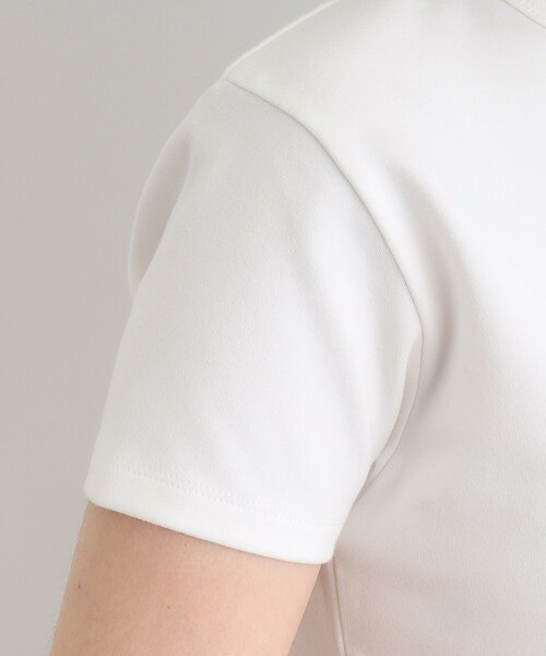 Lee(リー)の「<Lee×grove(別注色あり)> COMPACT FIT LOGO T-SHIRT(Tシャツ/カットソー・レディース・ベビーピンク/ダークグレー/ホワイト・02/03)」の20枚目の写真