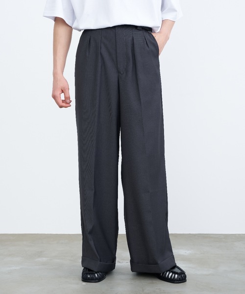 Wide double slacks / ワイドダブルスラックス（スラックス