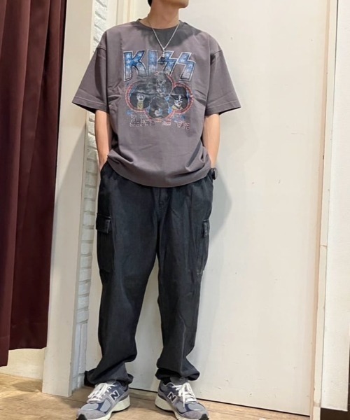 Mac-House(マックハウス)の「GOOD CREW x ROCKコラボTシャツ ROLLING STONES/KISS(Tシャツ/カットソー・メンズ・グレー系2/グレー系1・M/L/XL)」の12枚目の写真