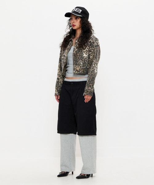 BEEDEN（ビーデン）の「LEOPARD PRINT JAKET（デニムジャケット）」 - WEAR