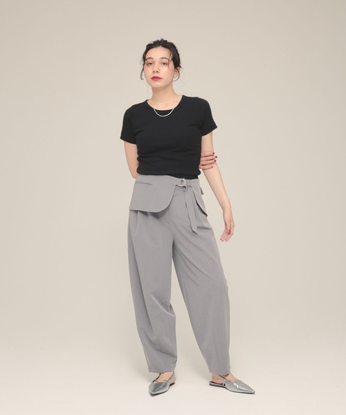 eL（エル）の「【eL】Pocket Belt/130867（ベルト・レディース・ブラック/グレー・FREE）」の16枚目の写真