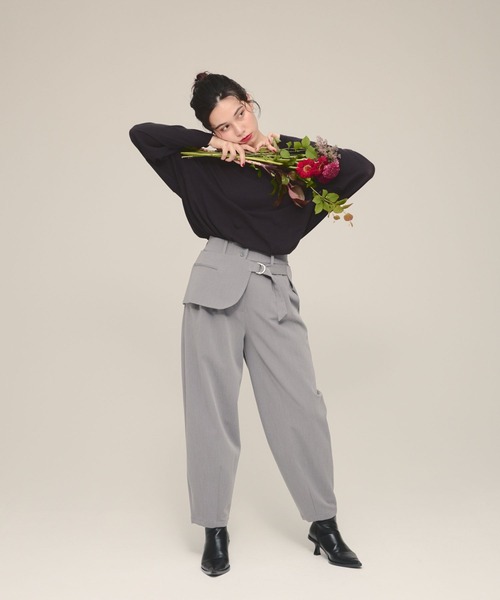 eL（エル）の「【eL】Pocket Belt/130867（ベルト・レディース・ブラック/グレー・FREE）」の12枚目の写真