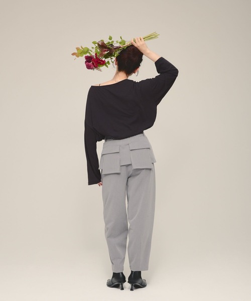 eL（エル）の「【eL】Pocket Belt/130867（ベルト・レディース・ブラック/グレー・FREE）」の11枚目の写真