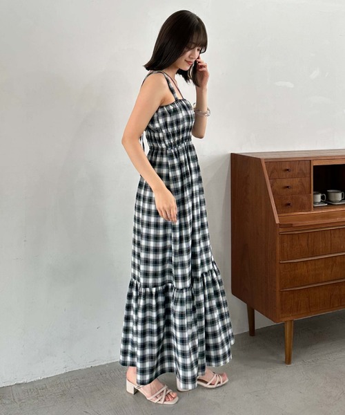 archives（アルシーヴ）の「マルチｗａｙリボンシャーリングワンピース（ワンピース・レディース・ブラウン/ブラック・MEDIUM）」の13枚目の写真