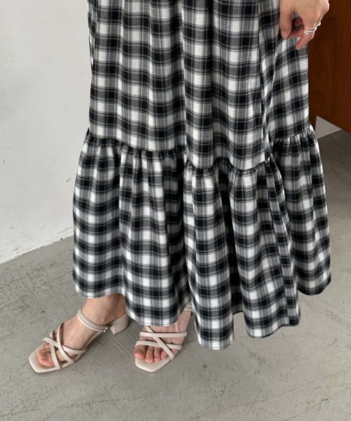 archives（アルシーヴ）の「マルチｗａｙリボンシャーリングワンピース（ワンピース・レディース・ブラウン/ブラック・MEDIUM）」の21枚目の写真