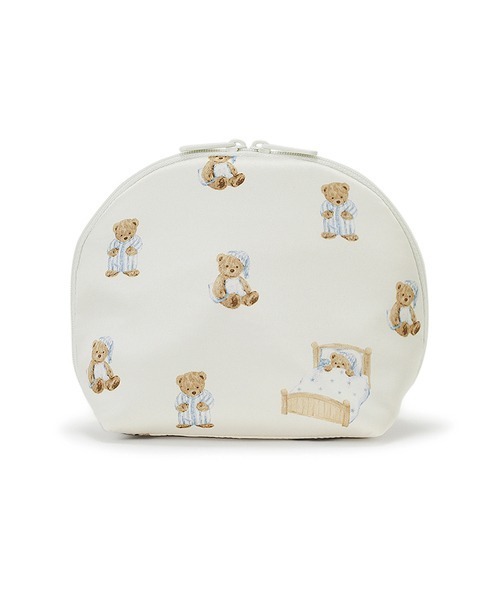 gelato pique（ジェラートピケ）の「GOOD NIGHT BEAR柄ポーチ