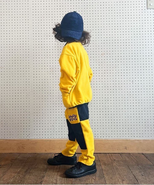 GROOVY COLORS（グルービーカラーズ）の「Micro Fleece Pants（その他パンツ・キッズ・イエロー・120/110）」の4枚目の写真