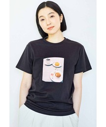 THREE FIFTY STANDARD 小谷実由さんとつくった想い出のフォトTシャツ〈チャコールグレー〉