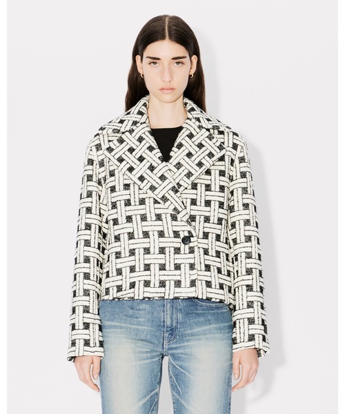 【セール】'KENZO Weave' ルーズ ジャケット(その他アウター)|KENZO(ケンゾー) 【セール】'KENZO Weave' ルーズ ジャケット(その他アウター)|KENZO(ケンゾー)