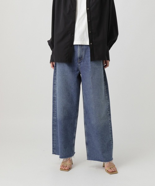 STERNBERG(スタンバーグ)の「AGOLDE/DAGNA BAGGYデニム(デニムパンツ・レディース・ブルー・MEDIUM/SMALL)」の1枚目の写真