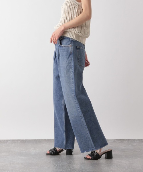 STERNBERG(スタンバーグ)の「AGOLDE/DAGNA BAGGYデニム(デニムパンツ・レディース・ブルー・MEDIUM/SMALL)」の15枚目の写真