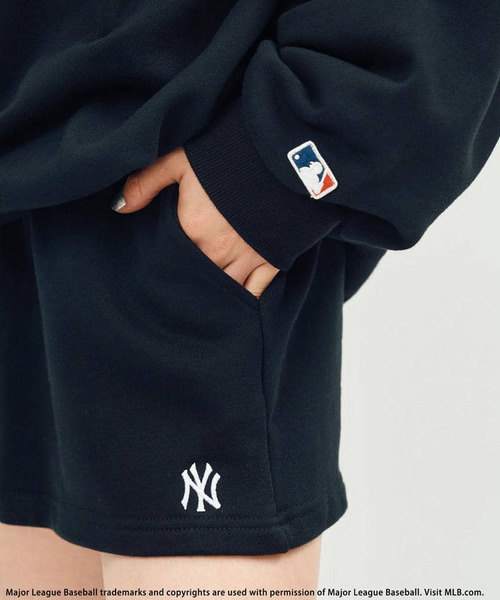 BACK TO THE FIELD（バック トゥー ザ フィールド）の「【MLB】ロゴスウェットセットアップ（ワンピース・レディース・ブラック/ブラウン/グリーン・FREE）」の14枚目の写真