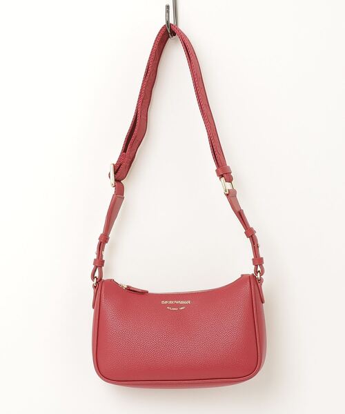 EMPORIO ARMANI(エンポリオアルマーニ)の「【エンポリオ アルマーニ】バゲット バッグ ディアプリント(ショルダーバッグ・レディース・グレイッシュブルー/ベージュ/レッド・FREE)」の5枚目の写真